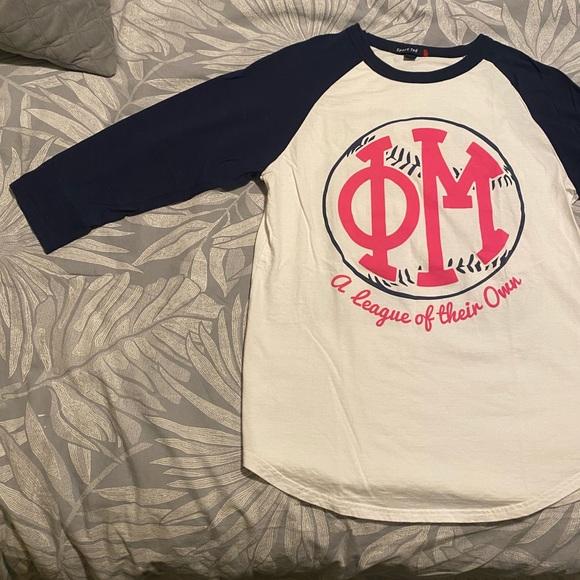 Phi Mu Baseball Tee - Picture 4 of 4